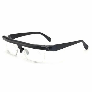 Очила с регулируеми Якост на Обективи с Променливо Фокусно разстояние, Очила с Увеличение, Обхват диоптър лещи от -6,0 до + 3,0, Мъжки дамски Унисекс