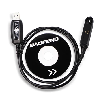 Baofeng USB Кабел За Програмиране Кабел CD За Baofeng UV9R Плюс A58 BF 9700 S58 N9 и т.н. Преносима Радиостанция UV-9R Плюс BF-A58 Двустранно радио