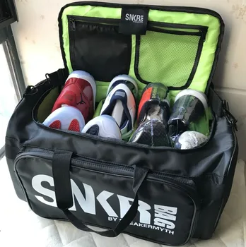 пътен дамска чанта, Многофункционална чанта за съхранение на обувки, баскетболни чанти, пътни чанти, универсално използване къри за маратонки, чанта, направи си сам, пространство