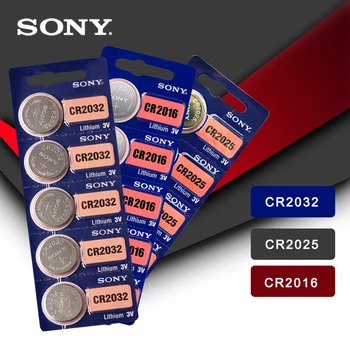 15 бр. Оригинален SONY cr2032 cr 2025 cr2016 3 бутон елемент монета батерии за Часовник Дистанционно Управление, Калкулатор