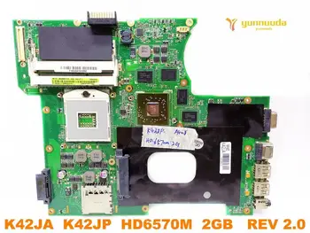 Оригиналната дънна платка за лаптоп ASUS K42JA K42JA K42JP HD6570M 2 GB REV 2.0 е тествана добра безплатна доставка