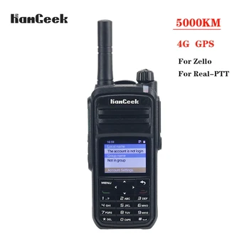HamGeek Q168 4G POC Радио 5000 км GPS Преносима Радиостанция Wifi Bluetooth Преносими Радиоприемници За Zello За реално-ПР