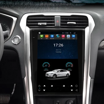 128 GB Тесла Екрана, Стерео Радио Касетофон За Ford Mondeo Fusion MK5 2013-2017 Android Автомобилен Мултимедиен Плейър GPS Главното Устройство