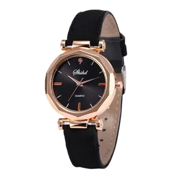 Women Watches Luxury 2022 Leather Watch Quartz Crystal Wristwatch Reloj Mujer Zegarek Damski Montre Femme Часовник Дамски Ръчен