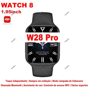Нов IWO W28 PRO Смарт Часовници За Мъже NFC Siri БТ Предизвикателство Безжична Зареждане Монитор Сън е Съобщение За Жени Smartwatch Pk W37 PRO W27 PRO