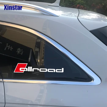 стикер на прозореца на колата 2 елемента Allroad на Audi RS sline
