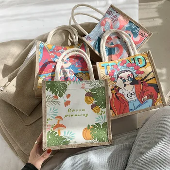 Японската Холщовая чанта, Дамска Чанта, есен-зима 2020, Модни Малка Чанта През Рамо в корейски Стил За Жени, Холщовая чанта-тоут