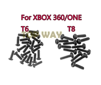 1000 бр. за Подмяна Torx Т8 T6 Винтовете с Шестоъгълни Глави Сервизна част за Xbox 360 ЗА XBOX ONE T6 Т8 винтове Безжичен Контролер