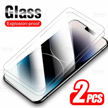 2 бр. Защитно Закалено Стъкло За iPhone 14 Pro Max Стъклена Защитно Фолио За екрана Aphone 14 Plus 14Plus 14Pro 14 ProMax 9H Защитно Фолио