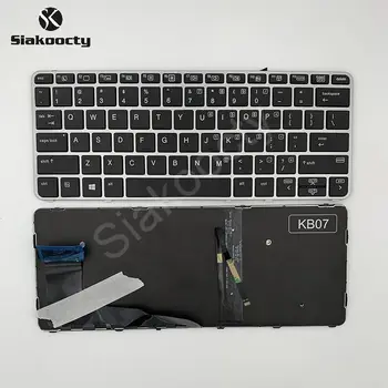 Клавиатура HP EliteBook 820 G3 820 G4 725 G3 725 G4 US с подсветка 826630-001 без показалеца