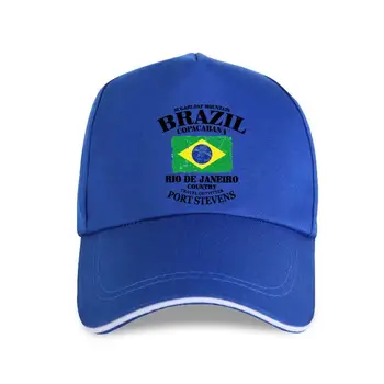 Отпечатани Флаг на Бразилия в РИО ДЕ ЖАНЕЙРО, за Бейзболни шапки по Поръчка от Памук