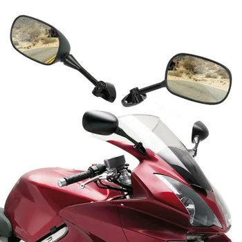 Мотоциклет Огледало за Обратно виждане Странични Огледала За HONDA VFR800 VFR 800 2002-2012 2007 2006 2005 800 V-TEC Наляво Надясно
