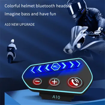 Bluetooth Каска, Слушалка Мотоциклетни Слушалки 2600 mah Безжичен Високоговорител Стерео Анти-Намеса За Ски състезанията с мотоциклети