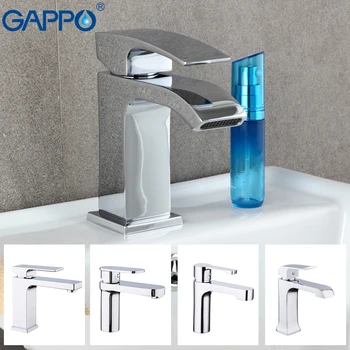 GAPPO смесител за вода Кран за мивка с Кран за баня смесител за мивка с един дупка на месинг кран водопад смесител за тоалетна кранове