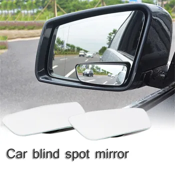 1 чифт Автомобилни Огледала Слепи Петна Автомобил за Обратно виждане Широкоъгълни Огледала за безопасно Шофиране на Автомобил Огледало за Обратно виждане Резервни Части
